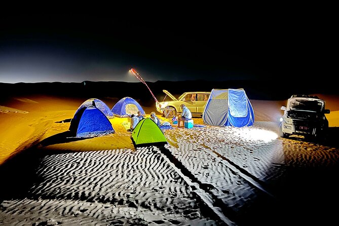 2 Day Private Trip to Two Oasis with Overnight Desert Camping - Wadi Shab is the active highlight
