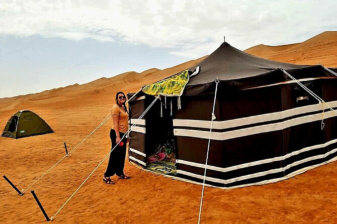 2-Day Private Wahiba Sands Desert Camping Tour from Muscat - From Muscat to Bimmah Sinkhole