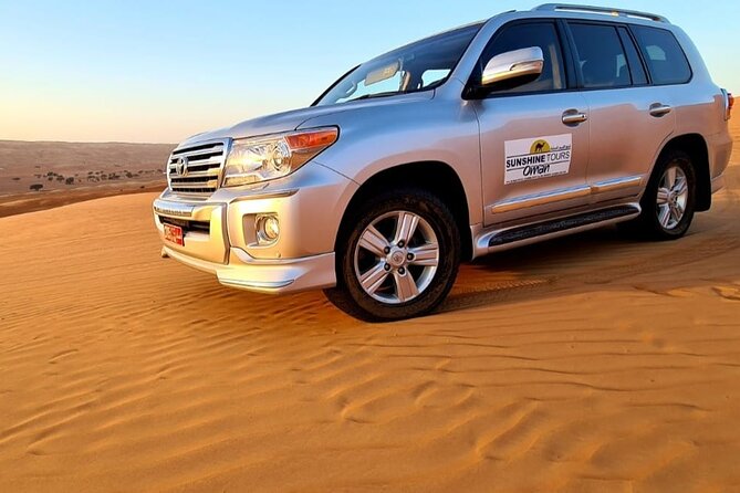 2 days and 1 night Private Tour in Wadi Shab to Wahiba Sands Desert - Sunrise, coffee, and an Omani desert morning