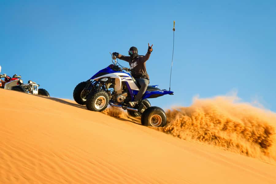 2 Days and 1 Night Private Wahiba Sands Desert with Wadi - Sunset, camels, and a Bedouin family visit