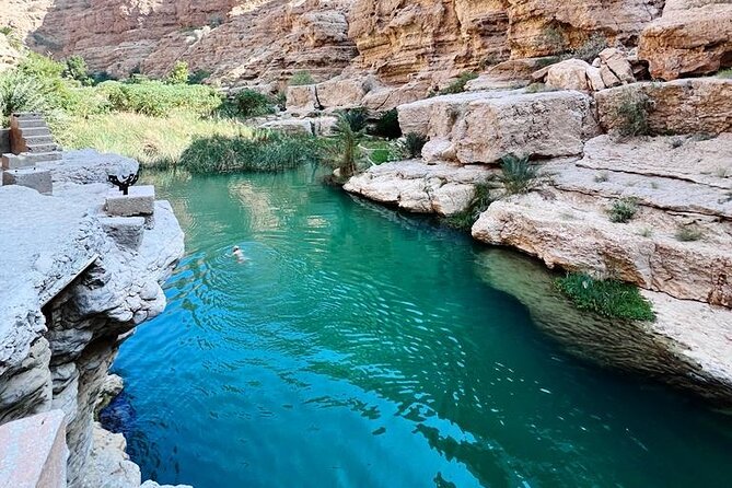 2 Days Private Wadi Shab Tour in Desert Safari - Wadi Shab: the active center of day one