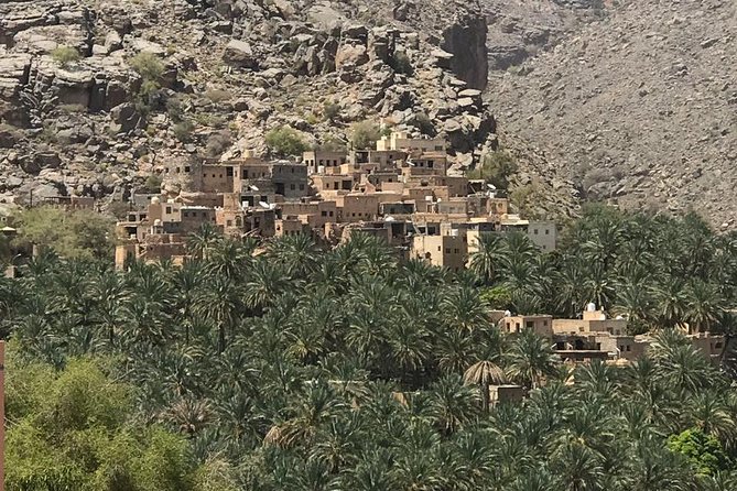 Day Trip to Jabal Shams (Grand Canyon of Oman) Wadi Nakhar, Misfat Al Abriyeen - Wadi Ghul and its abandoned stone houses