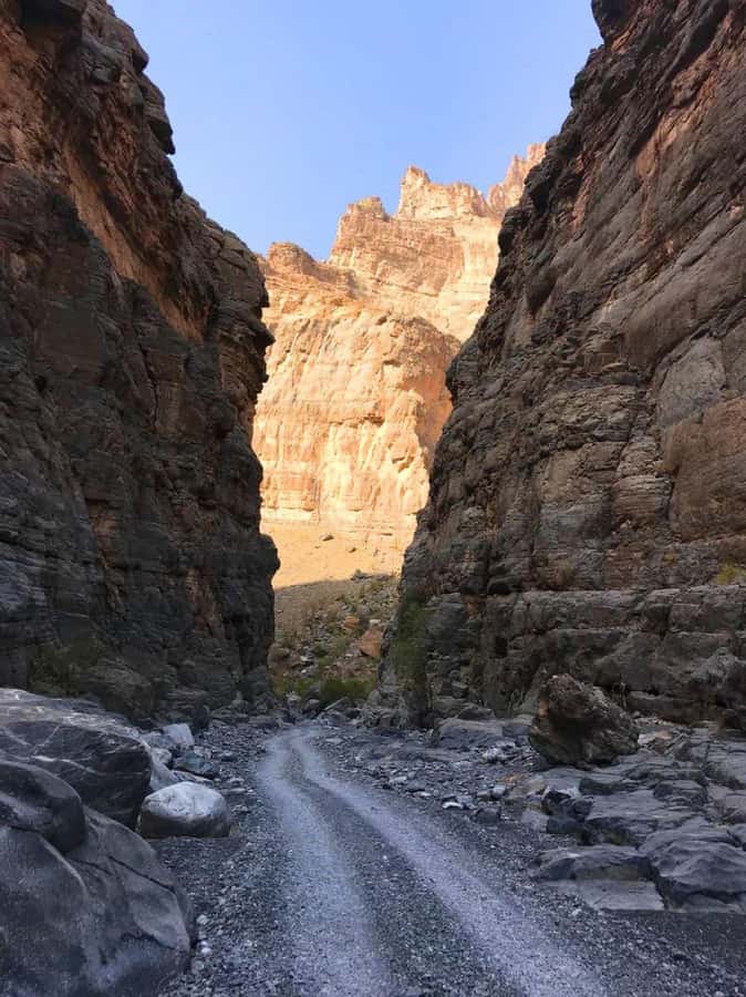 Day Trip to Jabal Shams, Wadi Nakhar, Misfat Al Abriyeen - Misfat Al Abriyeen, a village built into the slope
