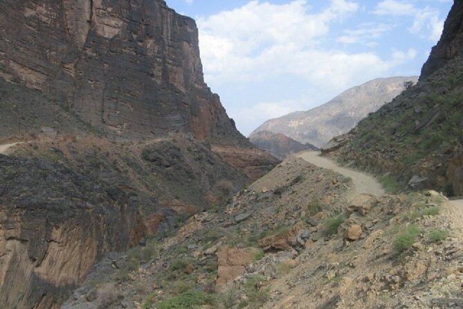 Day Trip to Wadi Bani Awf, Balad Sayt, Nakhal Fort & Hot Spring - Nakhal Fort and its view over the date palms