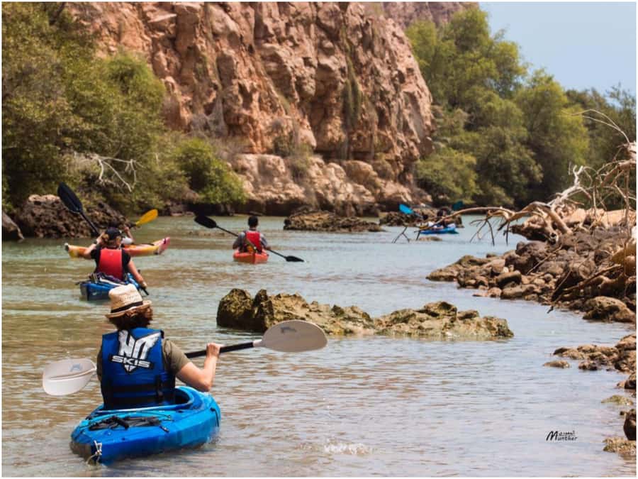From Muscat: Al Qurum Beach Sunset Kayaking Experience - Why Al Qurum Beach works so well at sunset