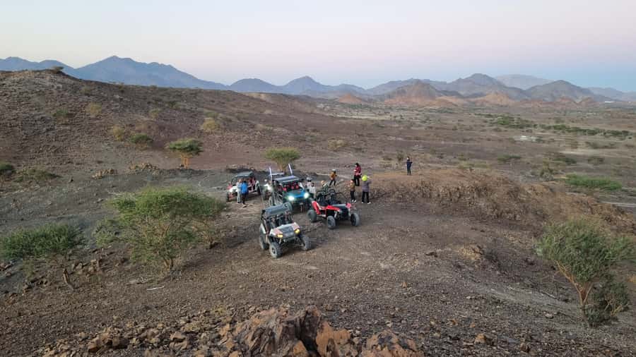 From Muscat: Self-Drive ATV Adventure in Wadi Al Rak - Riding over rough ground