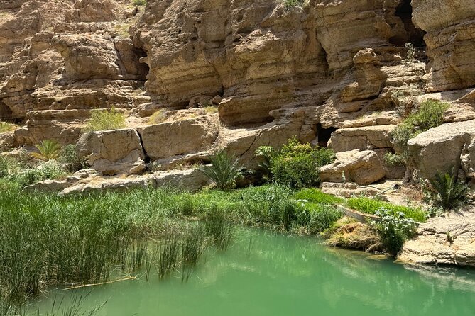 From Muscat Wadi Shab and Bimmah Sinkhole Tour - Bimmah Sinkhole adds a second water stop
