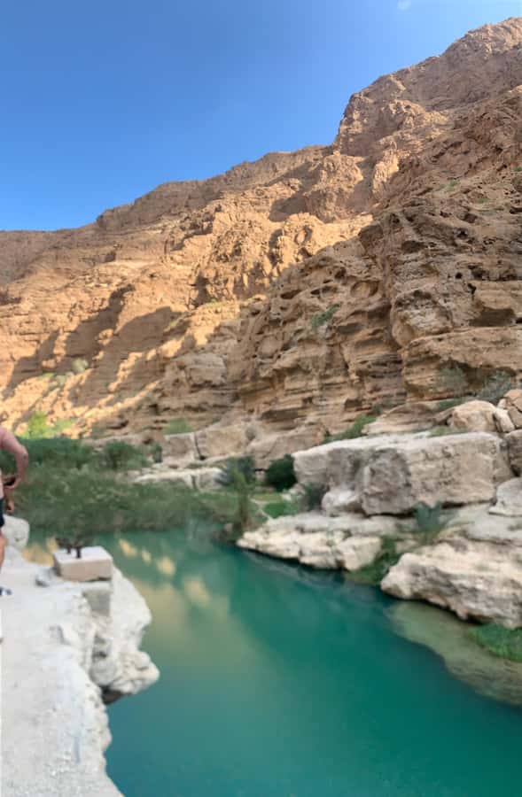From Muscat: Wadi Shab & Sinkhole Private Tour & Free Lunch - The road from Muscat to Wadi Shab