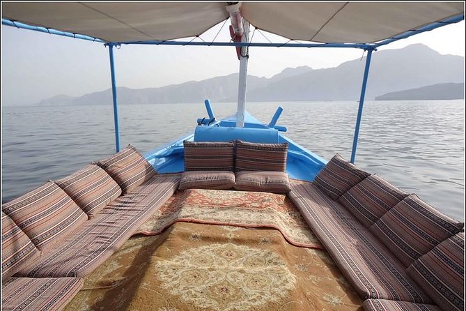 Full-Day Dhow Cruise in Khasab Musandam - Swimming and snorkeling near two islets