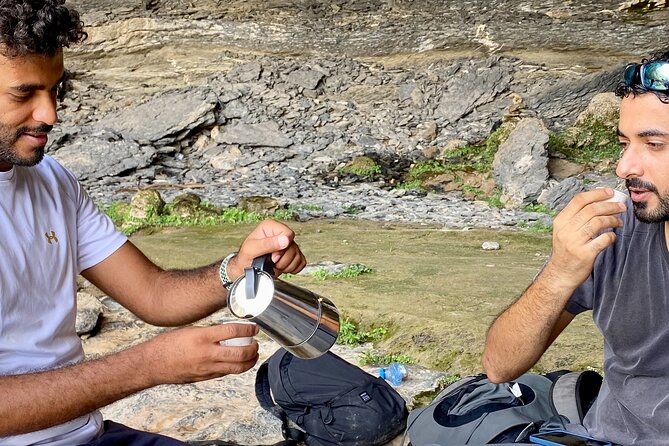 Full Day Guided Tour to Balcony Walk and Hidden Lake With Pickup Included - Walking from Al Khatim toward Sab Bani Khamis