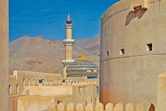 Full Day Private Tour to Nizwa and Jebel Shams from Muscat - Nizwa Fort, built for defense and views