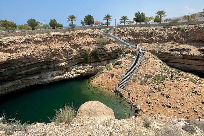 Full Day Private Tour to Wadi Shab and Bimmah Sinkhole - Pools, caves, and a possible waterfall