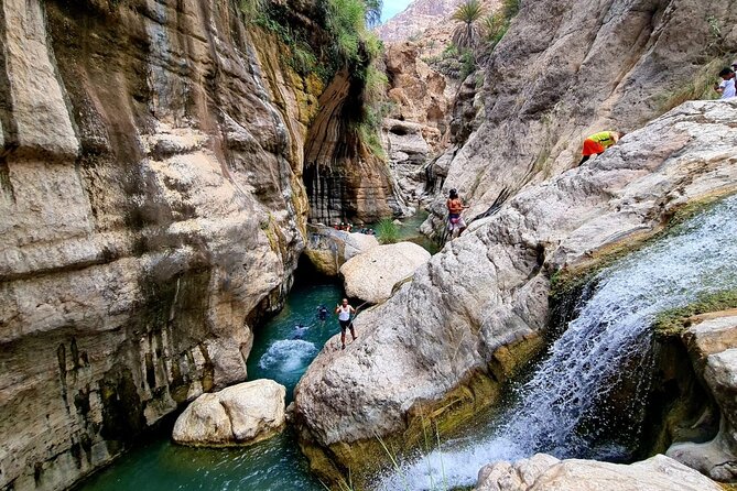 Full-Day Private Wadi Tiwi Adventure - The swimming is the highlight, with a few practical limits