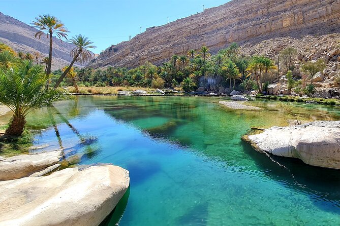 Full-Day Private Wahiba Sands Desert and Wadi Bani Khalid Tour - Wadi Bani Khalid: the cool-water reward