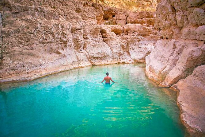 Full Day Wadi Shab And Bimah Sinkhole with Pick Up Included - Bimah Sinkhole: a short, striking stop