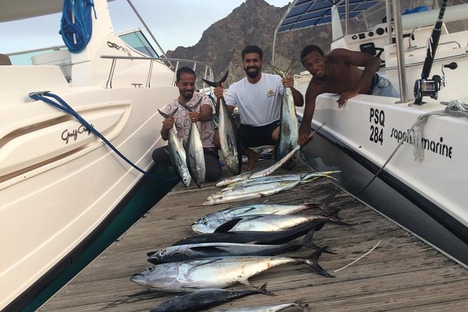 Game Fishing in Muscat - The safety briefing and fishing lesson