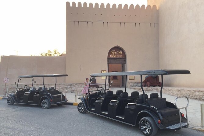 Heritage private Tour by classic carts - Al Bustan Inn and renovated garden houses