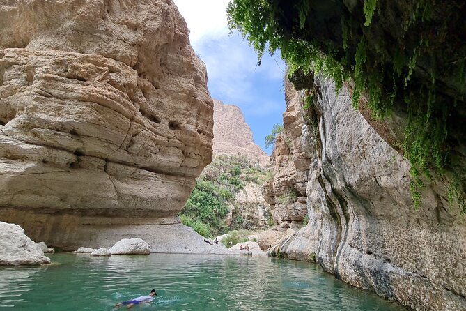 Hidden Gems of Oman: Sinkhole, Fins Beach & Wadi Tiwi Adventure - Fins Beach closes the day with sea and stone