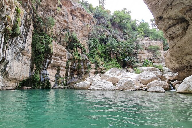Hidden Gems of Oman: Sinkhole, Fins Beach & Wadi Tiwi Adventure - Wadi Shab is a short canyon view