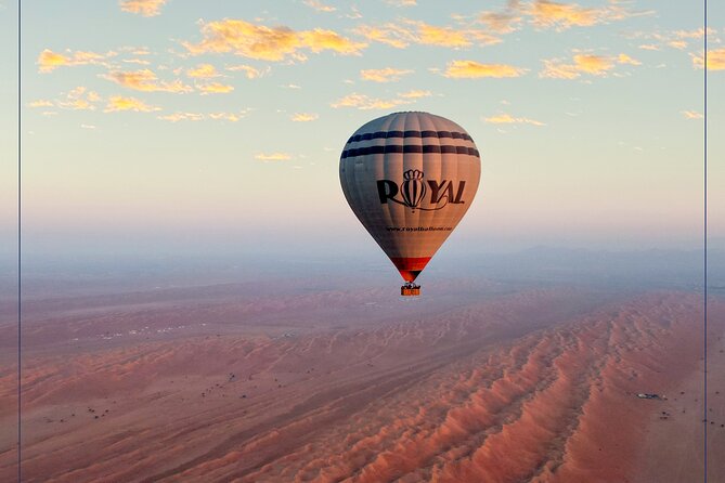 Hot Air Balloon Tour at Wahiba Sands - A small service with a possible group-size question