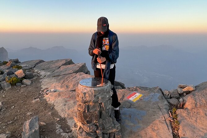Jebel Shams summit W4 - Camping at Jebel Shams before the climb