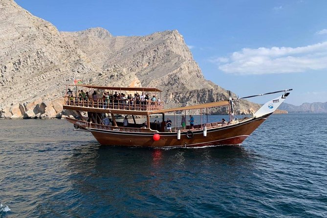 Khasab Dhow Cruise Full day, Buffet Lunch on Board, swimming - Key points at a glance