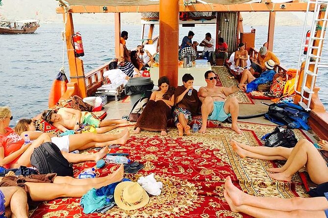 Khasab Dhow cruise-Half day with summing, dolphin watching - Aboard a Traditional Omani Dhow