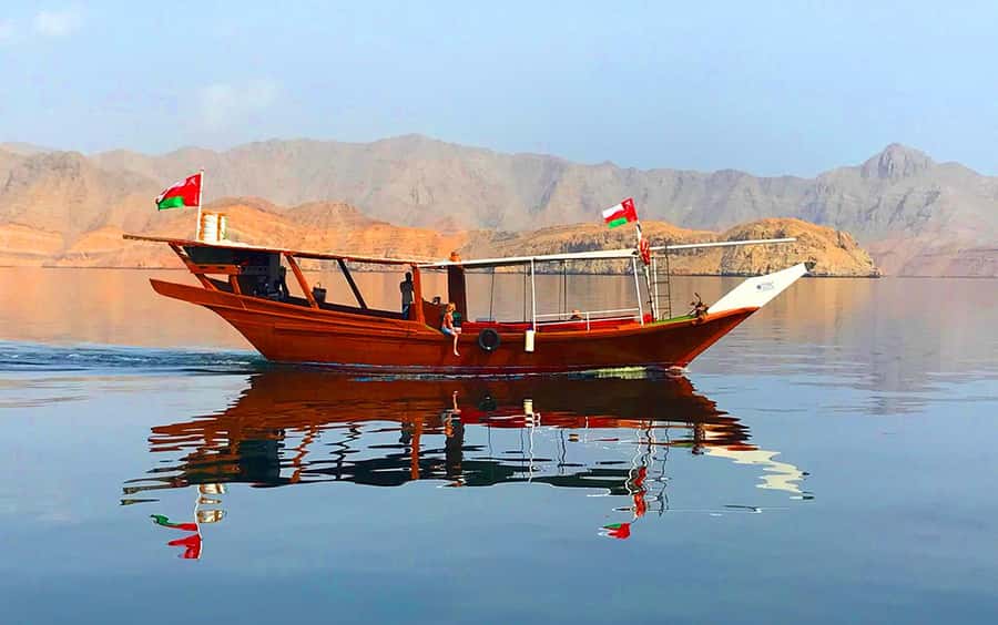 Khasab: Dolphin Watching Day Tour with Snorkeling & Lunch - Khor Sham by traditional dhow
