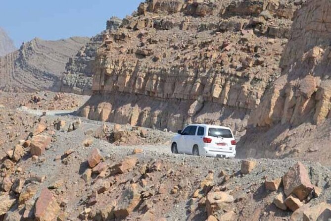Khasab Half Day Mountain Safari to Jebal Al Harim & khor Al Najd - Fossils written into the rock