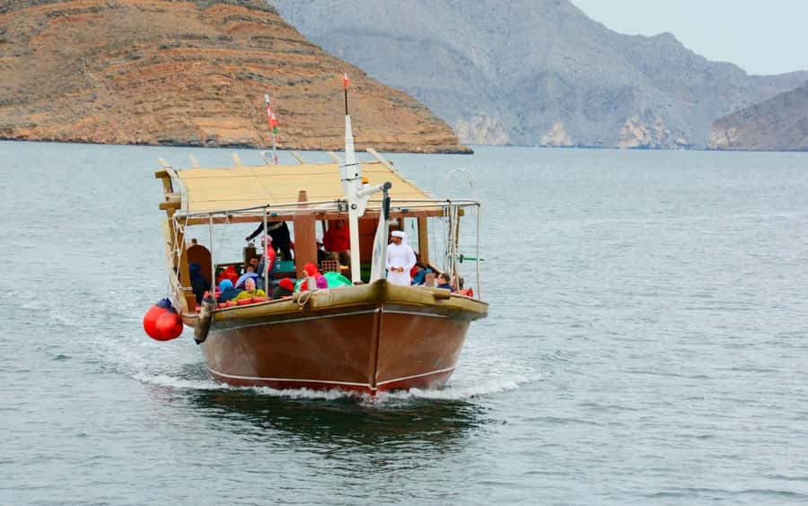 Khasab: Khor Sham Half-Day Cruise with Snorkeling & Dolphins - A quiet start from Khasab harbor