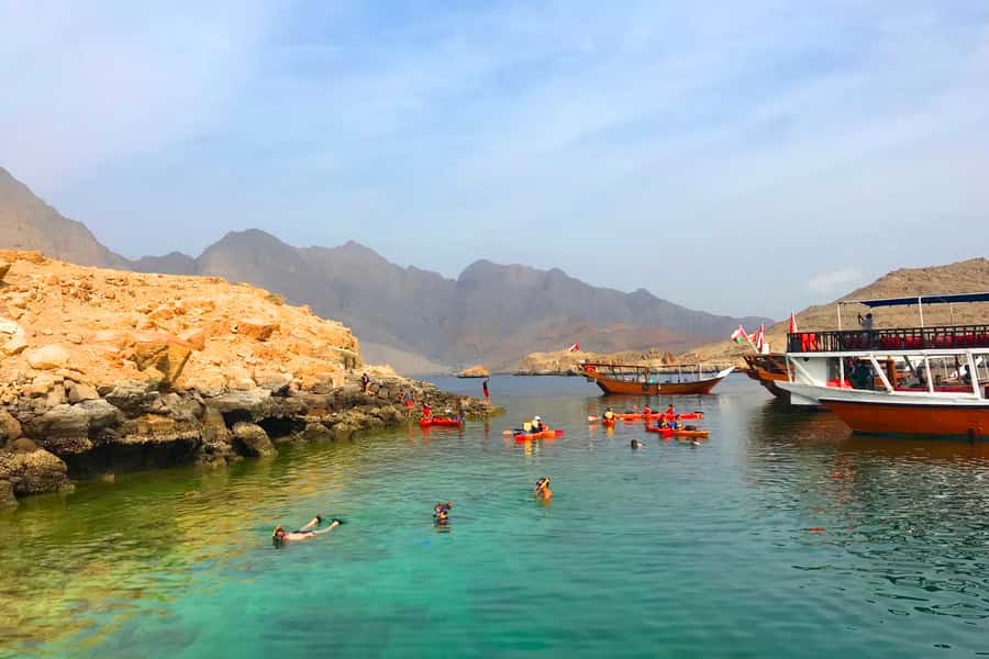 Khasab: Khor Sham Half-Day Cruise with Snorkeling & Dolphins - Telegraph Island and the 40-minute water stop
