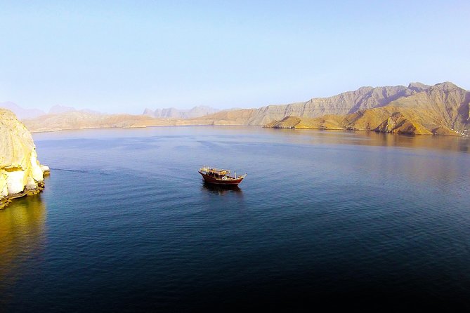 Khasab Musandam Full day dhow cruise - Cruising through Khor Shem, Qanaha, and Maqlab