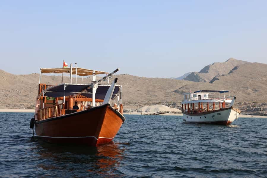 Khasab: Overnight Cruise on Traditional Dhow for 24 hours - Meals from lunch through breakfast