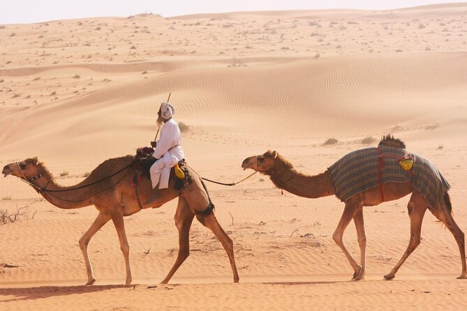 Luxury Sunset Desert Safari - Sunset with Arabic coffee or tea