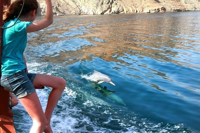 Musandam Khasab Full day dhow cruise with Lunch - Buffet lunch, fruit, and drinks onboard