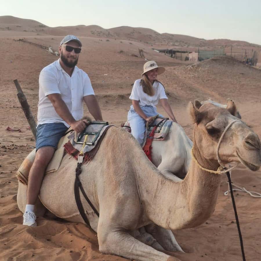 Muscat: Bidiya Desert Sunset Camel Ride with Transfer - Key points to know before booking