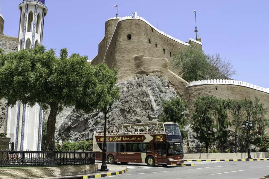 Muscat: Big Bus Hop-On Hop-Off Sightseeing Tour - Muttrah Fort, Corniche, and Souq