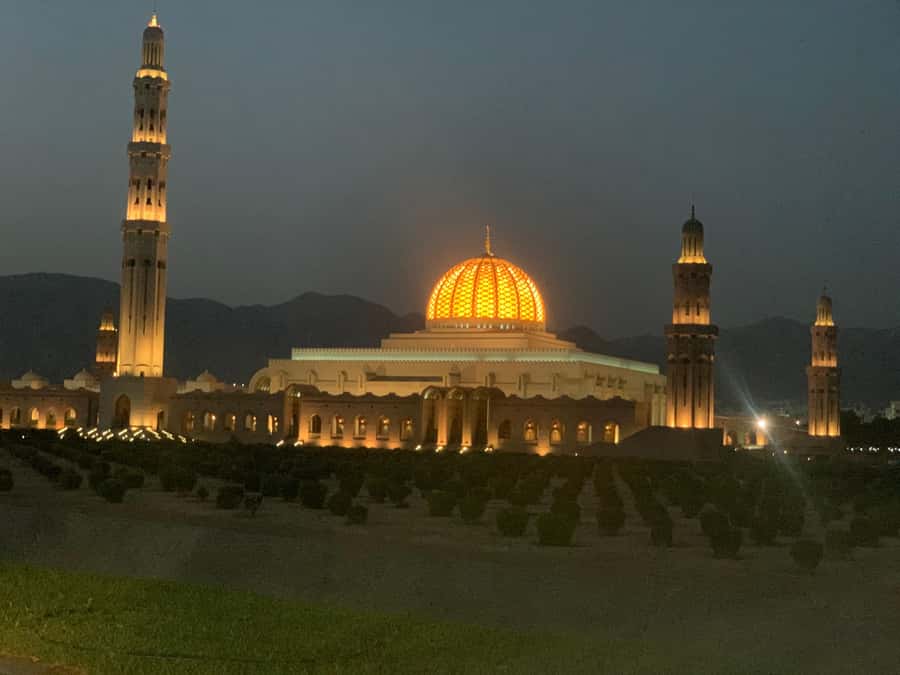 Muscat: Evening Group City Guided Tour with Free Dinner - Royal Opera House and its arts market