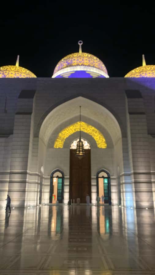 Muscat: Evening Group City Guided Tour with Free Dinner - Al Alam Palace and the old royal quarter
