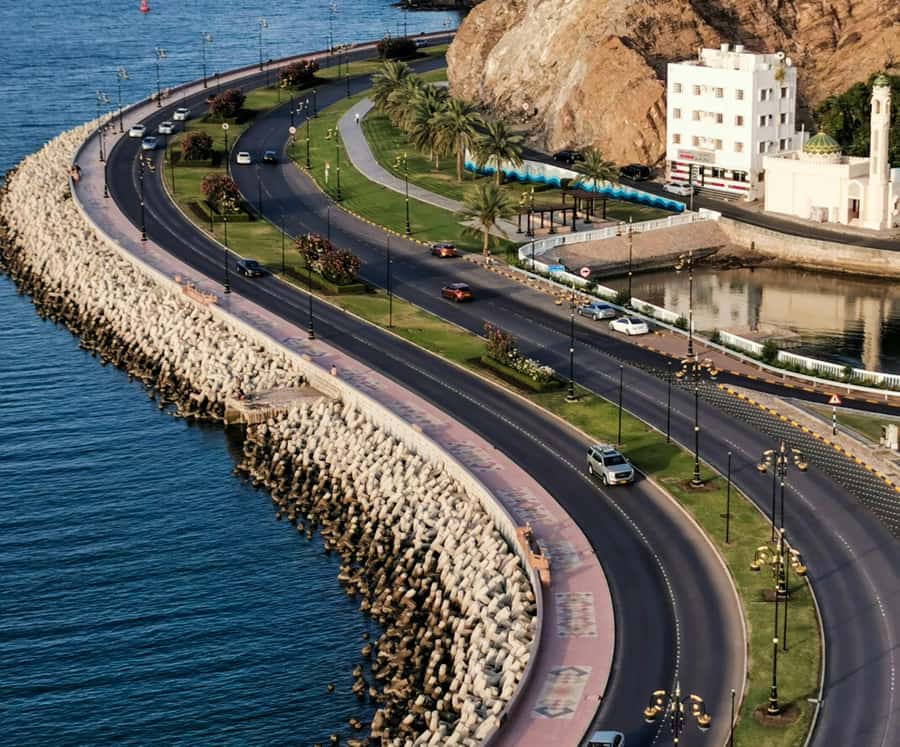 Muscat highlights : Private Muscat City Tour.. - Al Alam Palace in Old Muscat