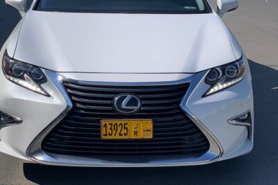Luxury car with private driver
