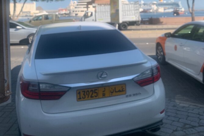 Muscat : Luxury car with private driver - Best uses: sightseeing, appointments, and transactions