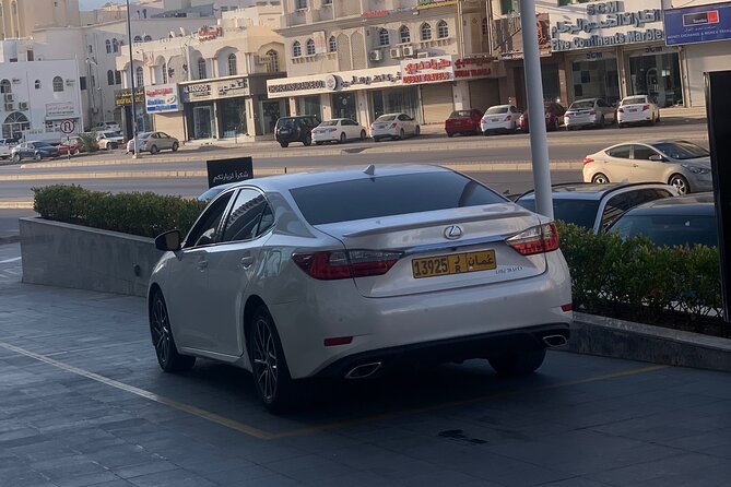 Muscat : Luxury car with private driver - Pickup and meeting details to confirm