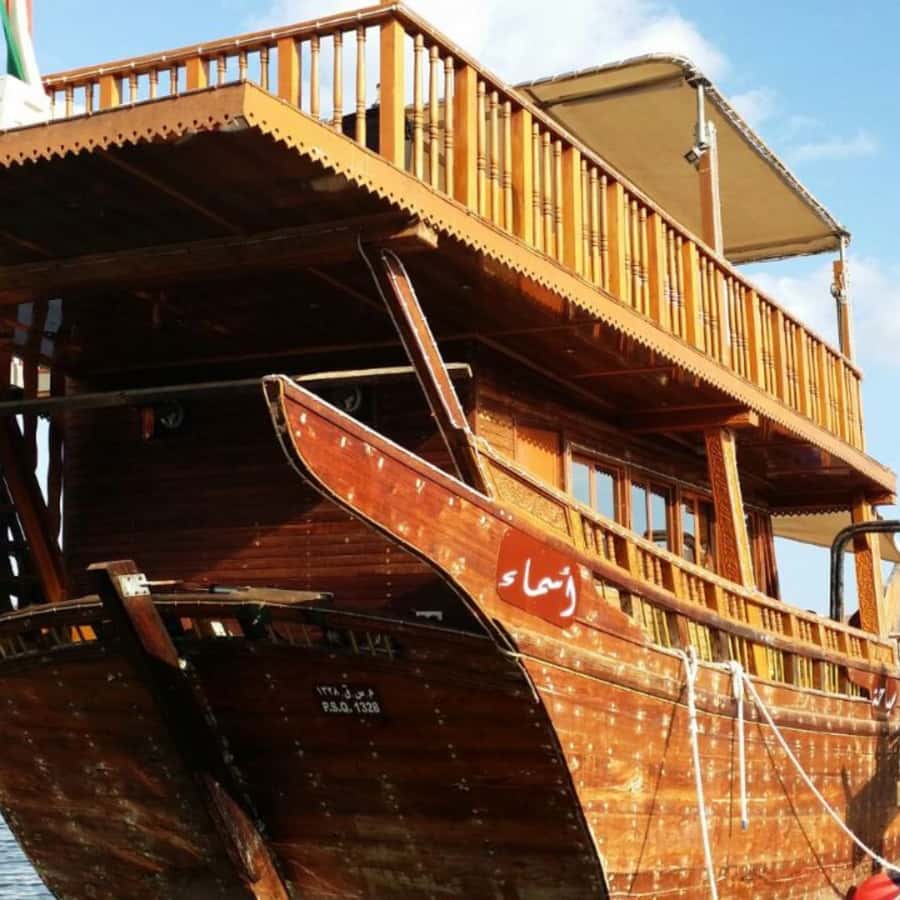 Muscat: Omani Traditional Dhow Sunset Cruise - The Corniche at sunset