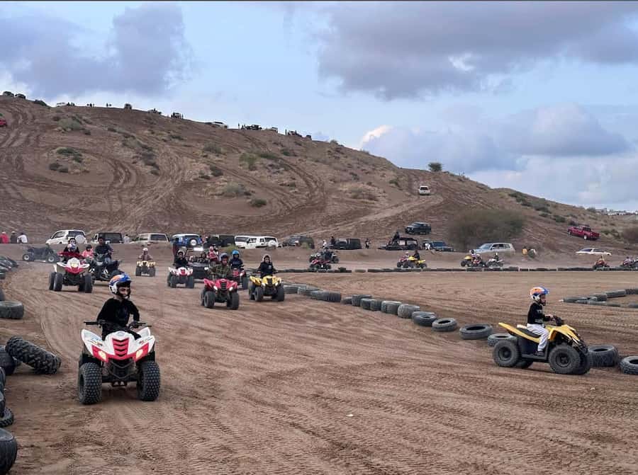 Muscat:Optional Quad Bike with Sunset Watching, Pickup&BBQ - Sunset on the Sand Is the Quiet Highlight