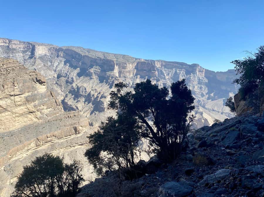 Nizwa: Jebel Shams Balcony Walk and Via Ferrata Adventure - The hidden pool stop