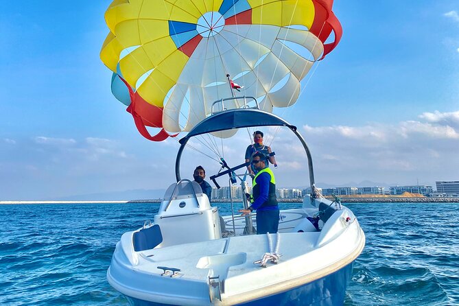 Parasailing tour in Al Mouj Muscat - Gentle returns and optional water landings