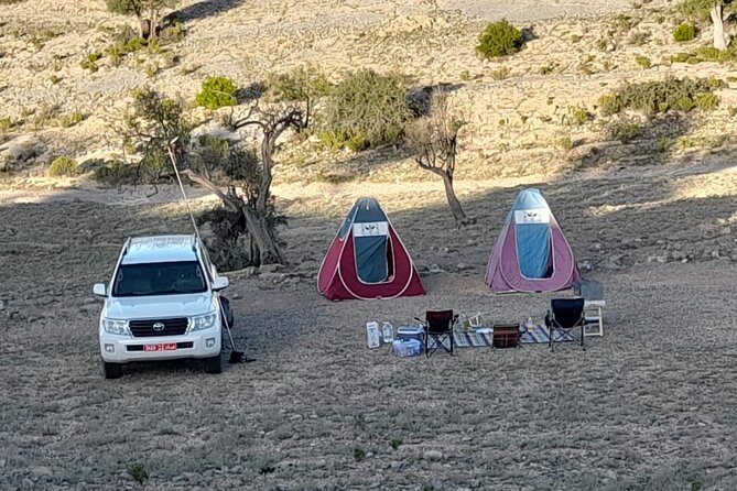Private 2 - Days Jebel Akhdar Overnight Camping Tours - From Muscat to Nizwa Fort