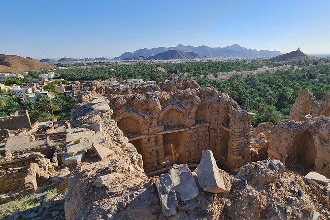 Private Full-Day Jebel Akhdar-Al Suwjara Village Tour - Al Suwjara shows mountain life in mud and stone