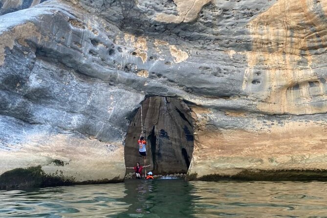 Private Full Day Wadi Dham Tour - The rope section and what it means in practice